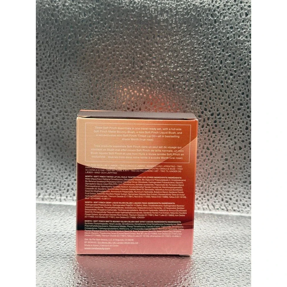 Rare Beauty Soft Pinch Cheek & Lip Trio - Shade Worth